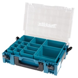 makita MAKPAC-Organizer 191X80-2 Werkzeugkasten 14-teilig