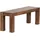 Wohnling Sitzbank WL1.435 sheesham Holz 120,0 cm