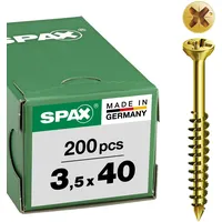 SPAX Glasleistenschraube 3,5 x 40 mm 200 Stück
