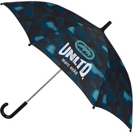SAFTA Regenschirm, Eckō Unltd. Nomad, Schwarz Blau (Ø 86 cm,