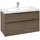 Villeroy & Boch Waschbeckenunterschrank Subway 3.0 2 Auszüge 97,3 x 57,9 x 47,8 cm Arizona Oak / Volcano Black