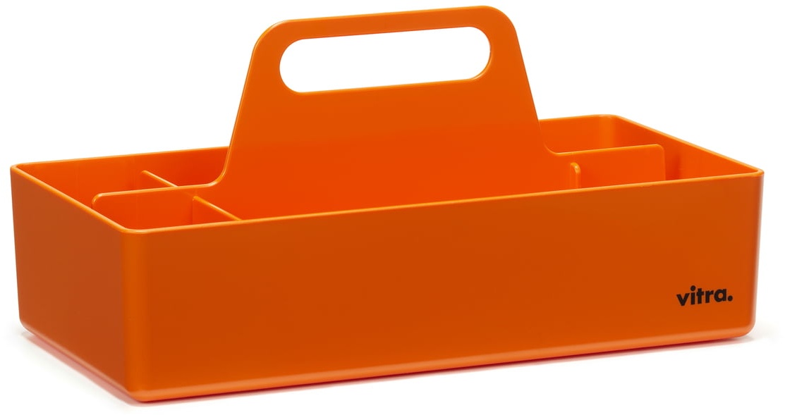 Vitra - Storage Toolbox recycled, mandarine