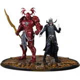 McFarlane Toys McFarlane DC Multiverse Collector Edition Actionfiguren 2er-Pack #04 Batman who Laughs (Knight Armor) & Merciless (Dark Multiverse) 18 cm