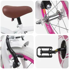 vidaXL Kinderfahrrad 12 Zoll weiß