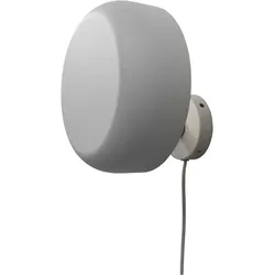 IT'S ABOUT ROMI Wandleuchte "PORTO", grau, Ø 25cm, Lampen, Indirektes Licht