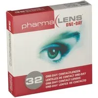 PharmaLens lentilles (jour/24 heurs) (Dioptrie: -10.00) Lentilles De Contact 32 pc(s)