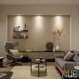 Philips Hue White Ambiance Milliskin Einbauleuchte rund weiß