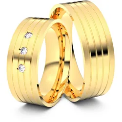 Trauringe Detmold 750er Gelbgold - 8977