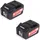 Metabo Li-Power Akku Set 18 V 2 x 5,2 Ah