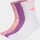 adidas Tie Dye Crew Socken 3 Paar Blush Pink/Purple Rush/White 43-45