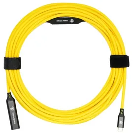 cobra tether USB-C auf USB-C 10 m Gelb