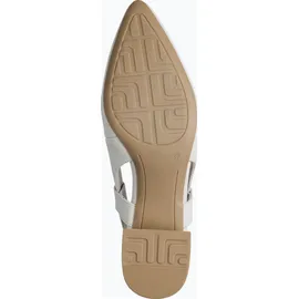 Marco Tozzi Damen Pumps weiches Feel Me Fußbett weiches Innenfutter Vegan Modisch, beige 37 EU