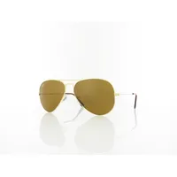 Ray-Ban Aviator Large Metal RB3025 001/33 58-14 polished gold/brown classic