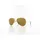 Ray-Ban Aviator Large Metal RB3025 001/33 58-14 polished gold/brown classic