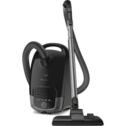 MIELE Bodenstaubsauger "Guard S1, Nachfolger Classic C1 PowerLine, ComfortFit", schwarz (obsidianschwarz), B:42,5cm H:23cm T:24,5cm, Staubsauger, AirClean Filter, 10 m Aktionsradius, kompaktes Design