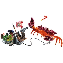 Playmobil Pirates Kampf gegen die Riesenkrabbe 71532