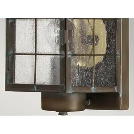 quintiesse Außenwandleuchte Glas, Metall 34,2 cm IP44 gold