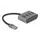 DeLock 63190 USB-Hub 4 Port USB-A USB 3.1 Gen1 5 GBit/s Schwarz 63190