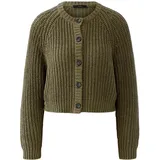 Oui Strickjacke grün 38