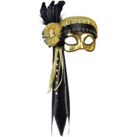 Widmann 03877 - Deluxe Augenmaske Cleopatra, Ägypten, Pharao, Faschingskostüme, Karneval
