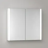 Keuco Somaris Spiegelschrank mit Beleuchtung 14502002100 80 x 71