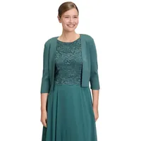 Vera Mont Strickjacke Damen langarm grün 46