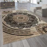 Paco Home Teppich »Sinai 077«, rechteckig, 13 mm Höhe, Kurzflor, Ornamente in dezenten Farbtöne braun Beige, Grösse:240x340 cm