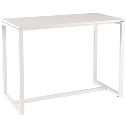 easyDesk Stehtisch für Besprechungen weiß, 114x110x75 cm