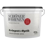 SCHÖNER WOHNEN FARBE Strukturfarbe »Trendstruktur«, in Putz-Optik, weiß - weiss