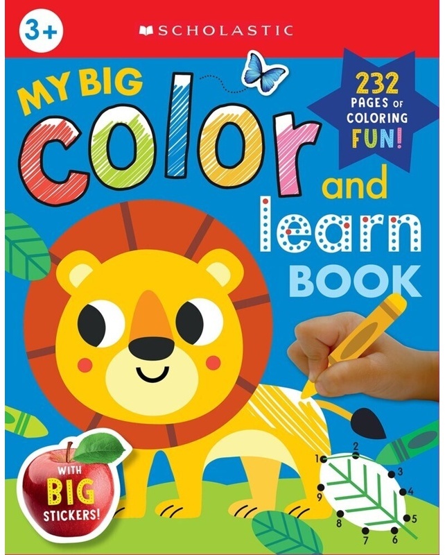 Scholastic Early Learners / My Big Color & Learn Book: Scholastic Early Learners (Coloring Book), Kartoniert (TB)