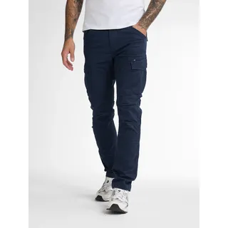 Petrol Industries Cargohose Shellfront in blau | Gr.: W33/L32