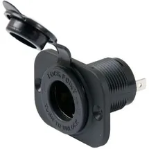 Marinco Steckdosen-Stecker 12V Schwarz