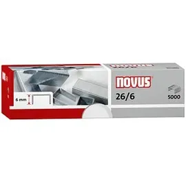 Novus Heftklammern 26/6 5000 St.