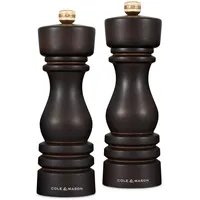 Cole & Mason Pfeffer-Salzmühlen Set London Buche dunkel 18x5.8x5.8