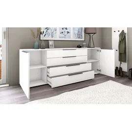 borchardt Möbel Tom 200 x 72 x 35 cm Weiß