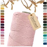 BooGardi Makramee Garn Lachs 3 mm 200 m 2 St.
