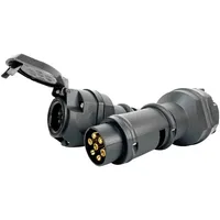 Berger & Schröter Spannungsreduzierer Anhänger-Steckdose 7polig Typ S