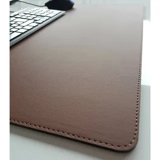 Profi Mats Schreibtischunterlage Sanft Lux Kunst Leder 70 x 50 Braun