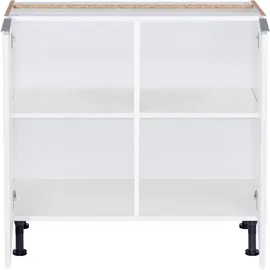 OPTIFIT Unterschrank Tara 90 x 58,4 x 87 cm Weiß