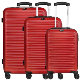 Inspirion Havanna 2.0 Koffer-Set 3-tlg. rot