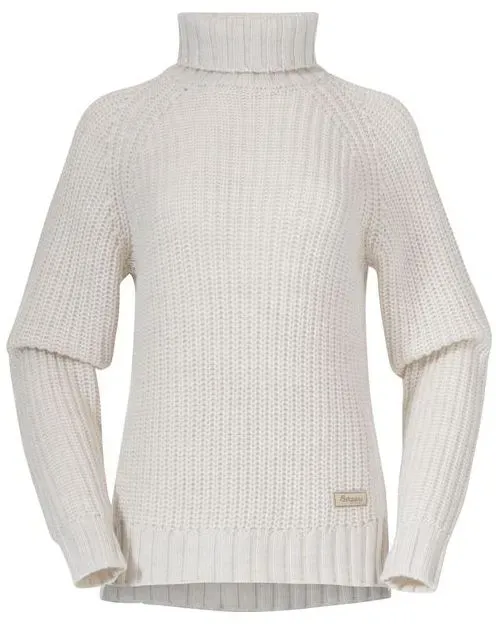 Bergans Nordmarka Merino High Neck Jumper Women vanilla white (21406) M