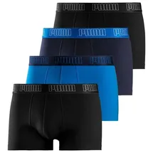 Puma Hipster Packung, 4er-Pack, mit komfortablem Bund, Gr. S, navy, blau, schwarz, schwarz, , 91673623-S