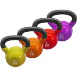 Sport-Thieme Kettlebell-Set Vinyl 4 x 10 kg, 4 x 4 kg