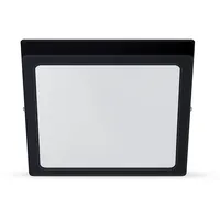 Philips Slim Surface 1 20 W quadratisch schwarz