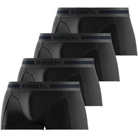 BENCH Funktionsboxer grau/schwarz M 4er Pack