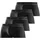 BENCH Funktionsboxer grau/schwarz M 4er Pack