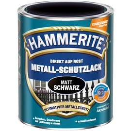 HAMMERITE Metall-Schutzlack 750 ml schwarz matt