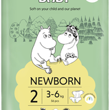 Delipap Moomin Baby Windel Newborn Größe 2,