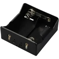 TRU Components TC-13220740 Batteriehalter 2x Mono (D) Lötanschluss (L