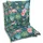 GO-DE Sesselauflage 100 x 50 x 7 cm blau 2 St.